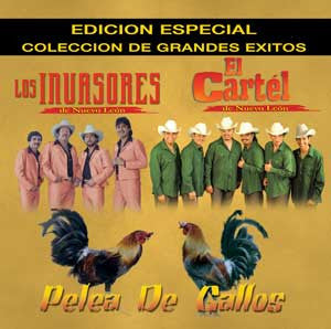 Los Invasores de Nuevo Leon y El Cartel de Nuevo Leon - Pelea De Gallos