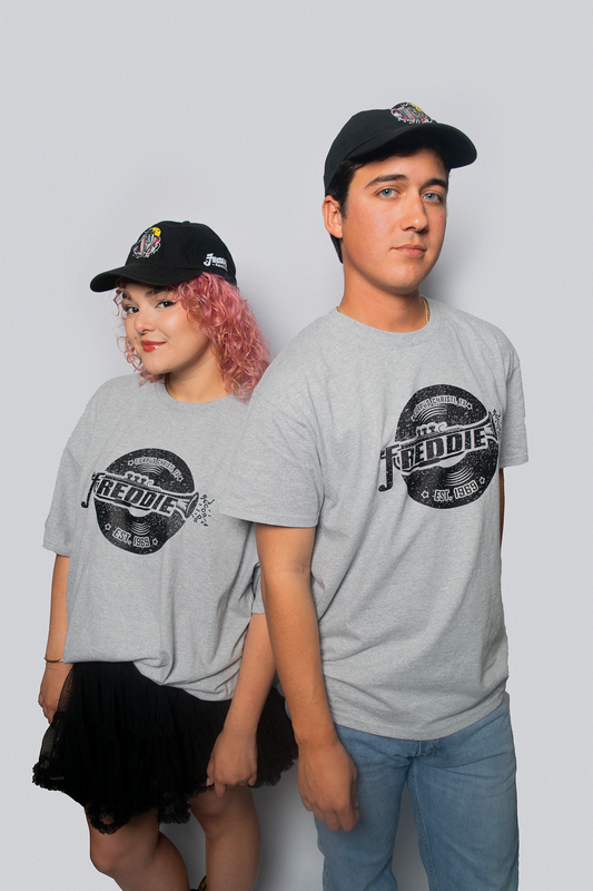 Freddie Records Est. 1969 T-Shirt- Heather Gray