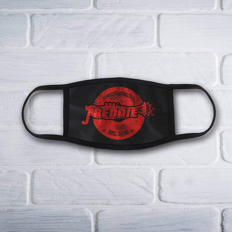 Freddie Records Est. 1969 Face Mask (Red Print)
